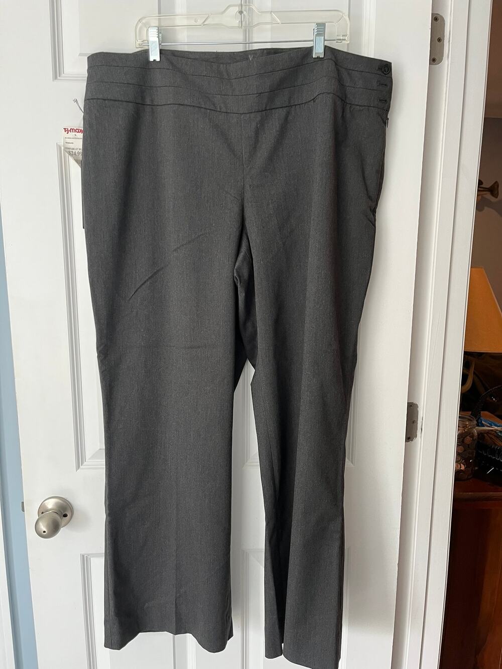 Renuar Gray Dress Pant 20W NWT